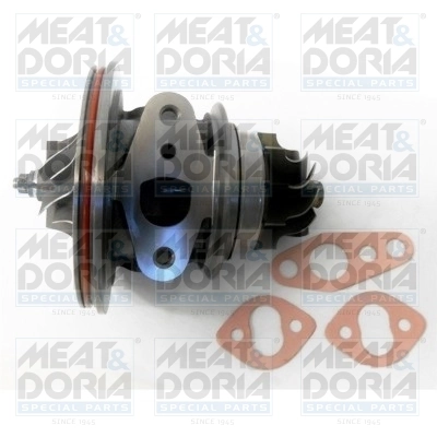 Core assembly, turbocharger